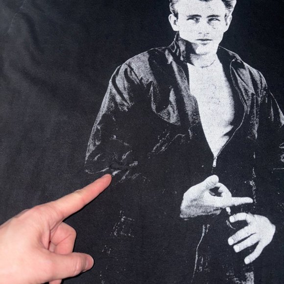 Vintage '90 James Dean Tee - Picture 8 of 9